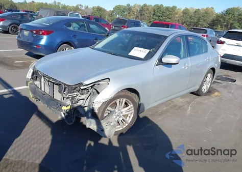 2011 Infiniti G37 Journey from USA, damaged, VIN JN1CV6APXBM500792